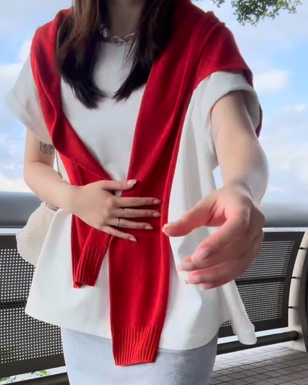 Heavyweight Cotton Trapeze Boxy Tee 重磅傘型棉T