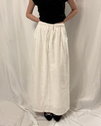 Ramie Column Midi Skirt 苧麻直筒裙