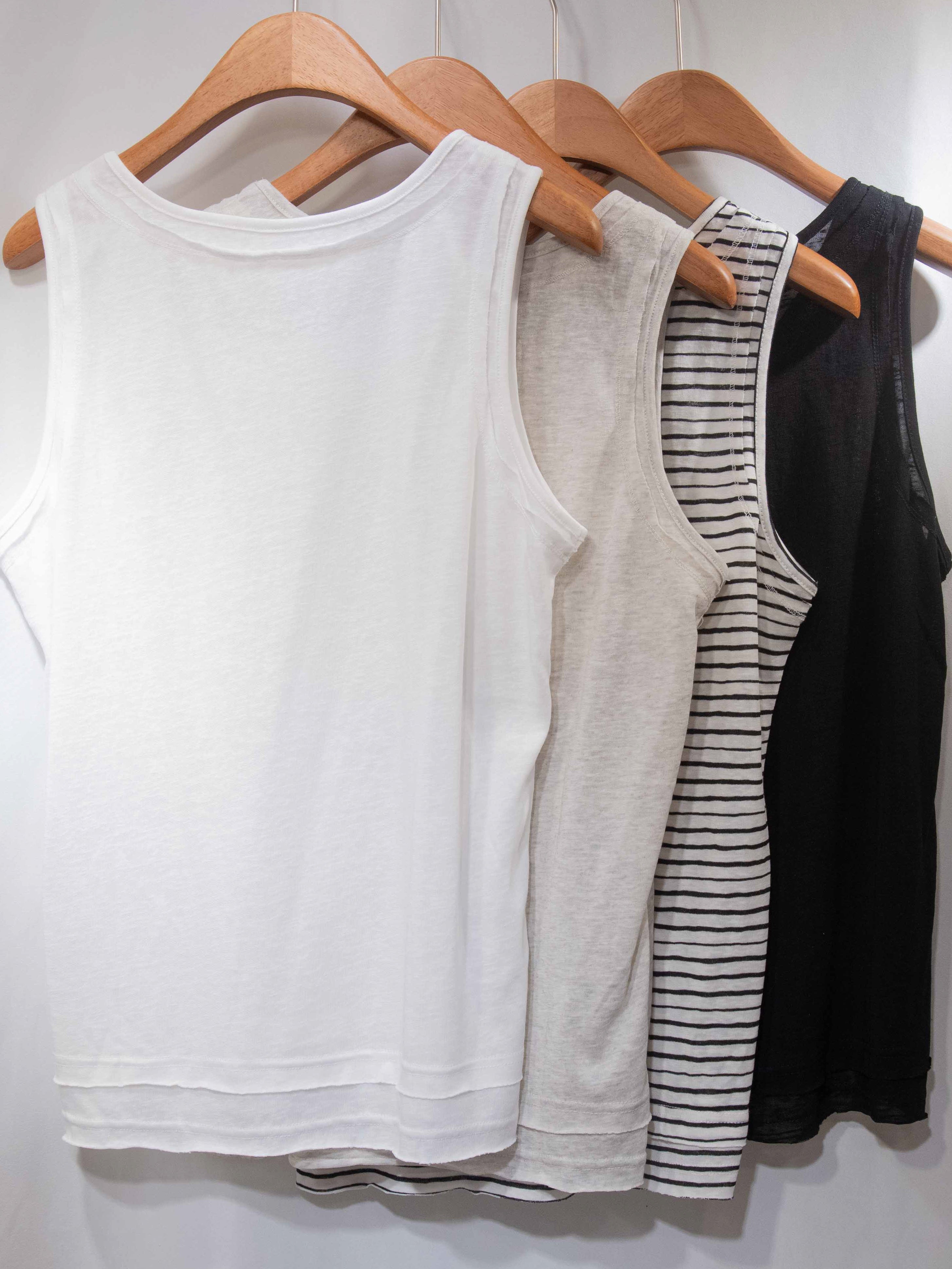 Second-Skin Cotton Vest 長版天絲棉質背心