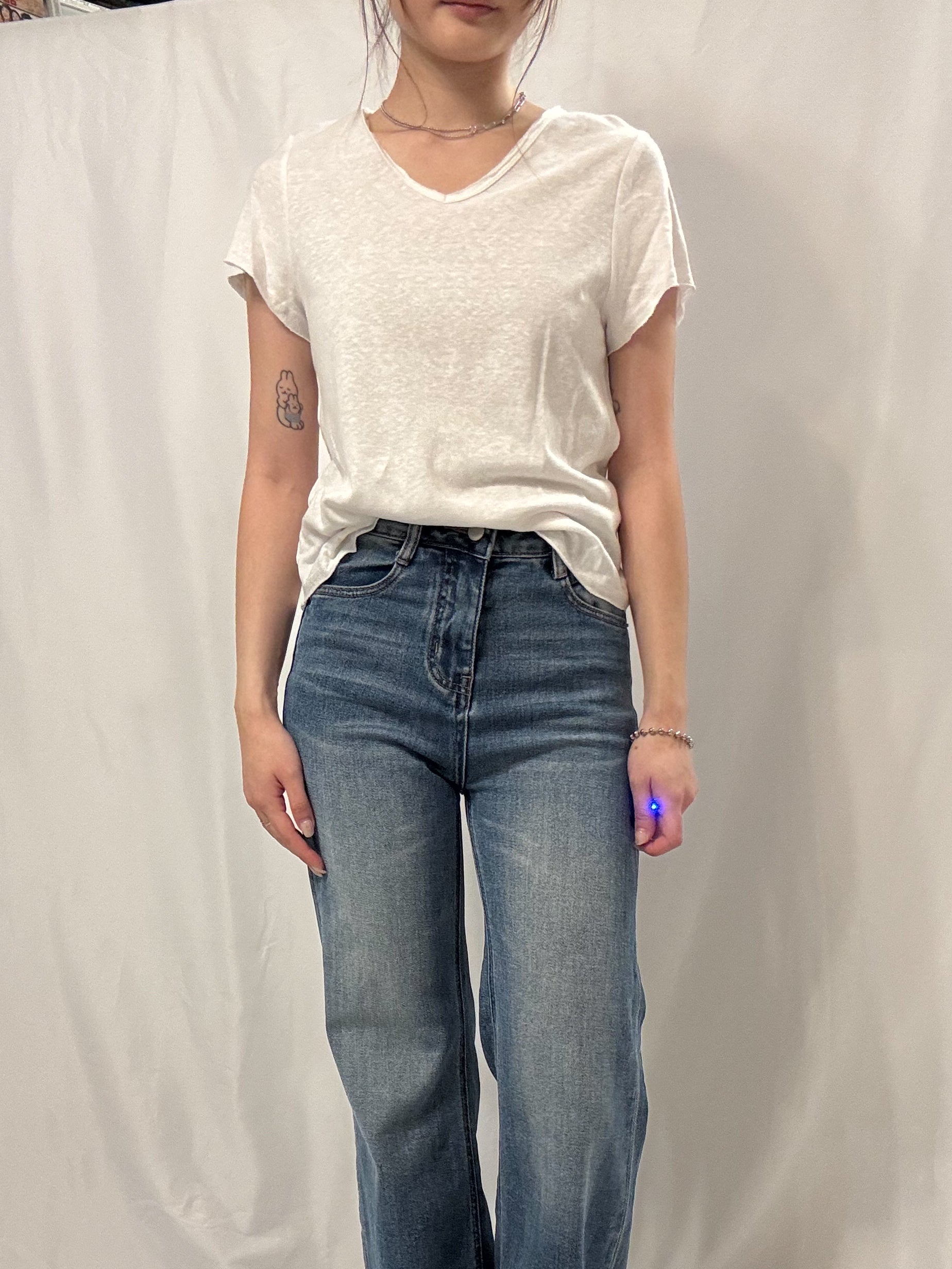 夏日通爽百搭必備！ Slub Cotton V-Neck Every Tee 漢麻V領TEE