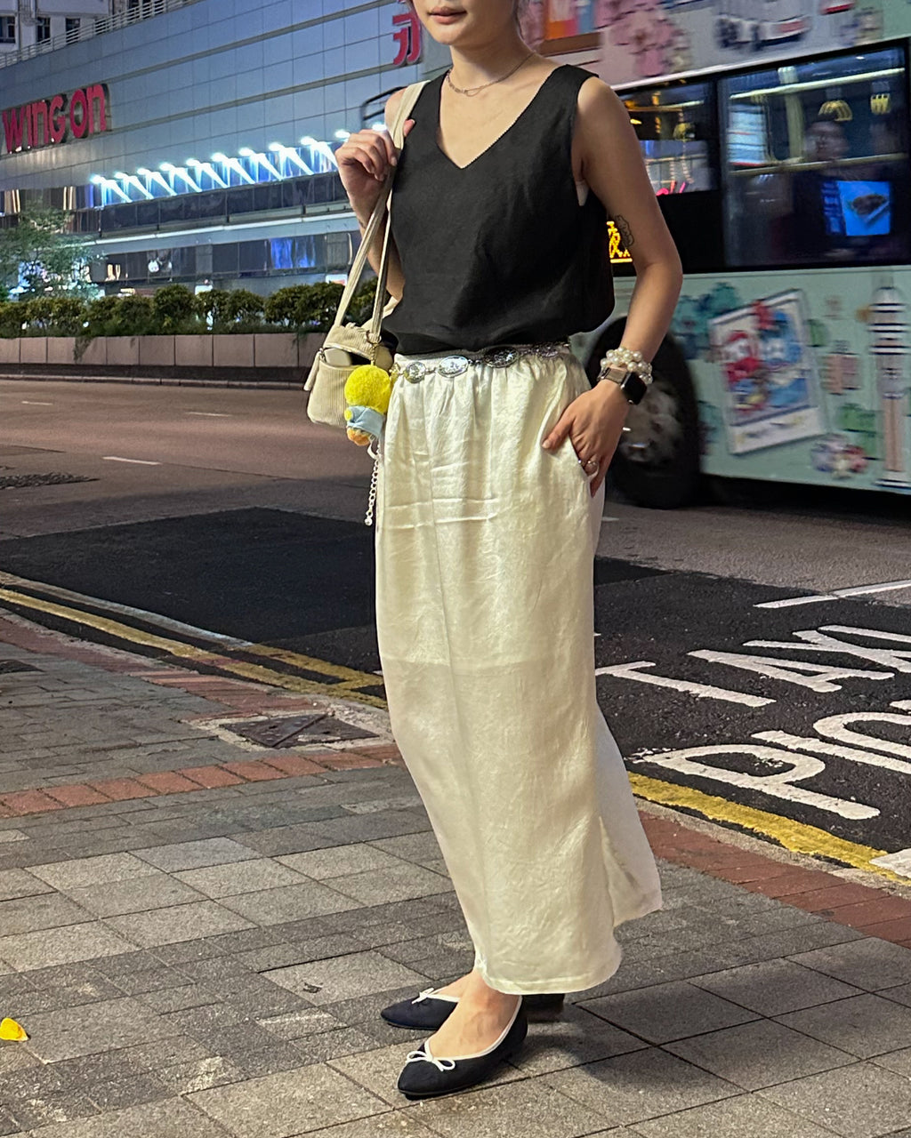 2-Way Heavy-Luxe Linen Vest 前後兩著亞麻背心