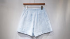 店主自留！靚色！ Linen Relaxed Shorts 褶皺褲頭亞麻短褲