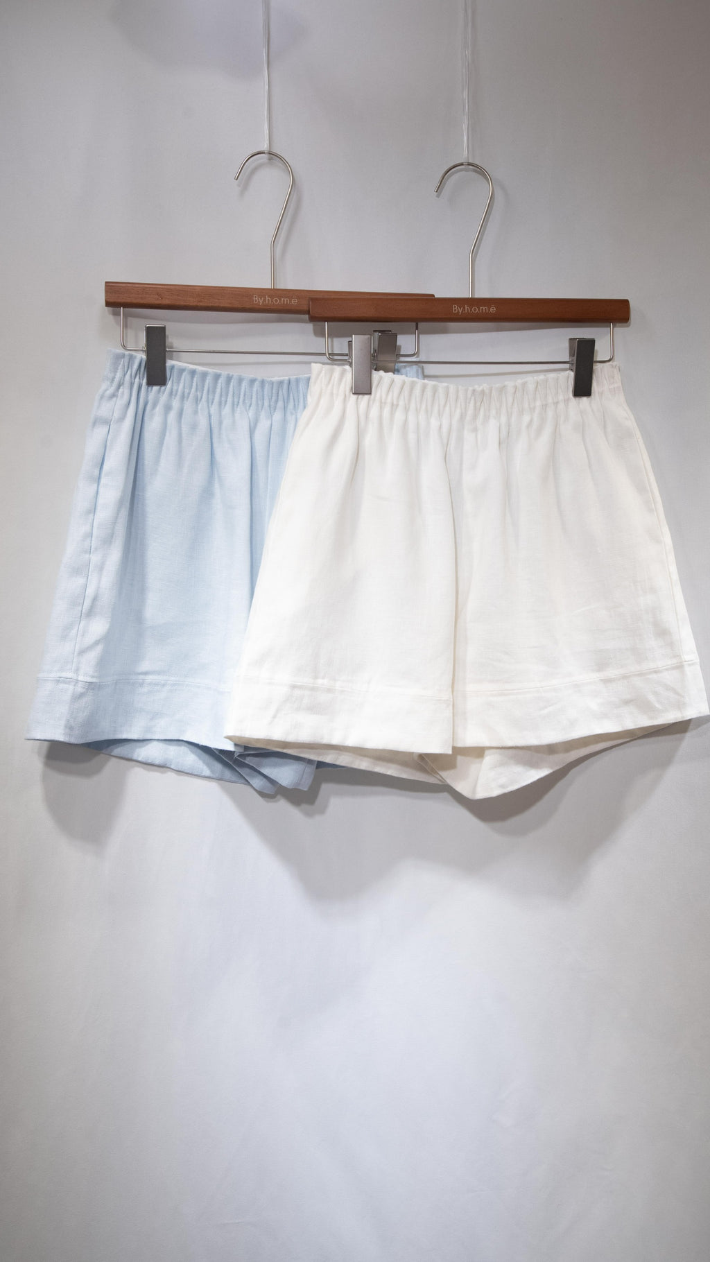 店主自留！靚色！ Linen Relaxed Shorts 褶皺褲頭亞麻短褲