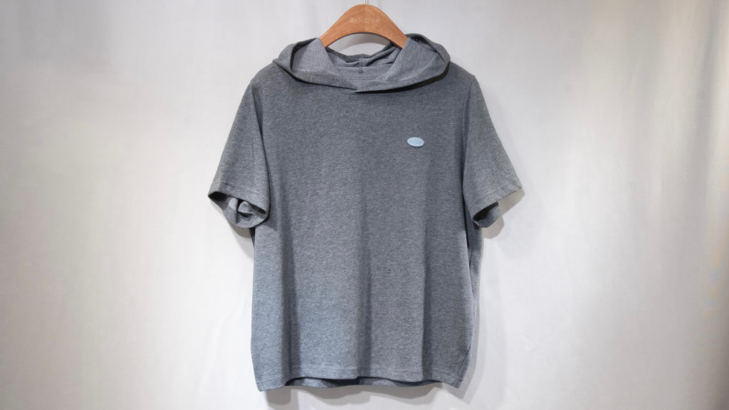Cotton-Linen Blend Hooded Tee 棉質帽TEE
