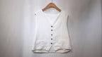 Classic Ramie V-Neck Vest 苧麻馬甲背心(有內裡)