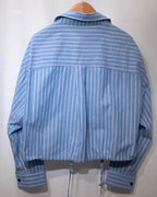 Linen Vertical Striped Shirt 棉麻直條恤衫