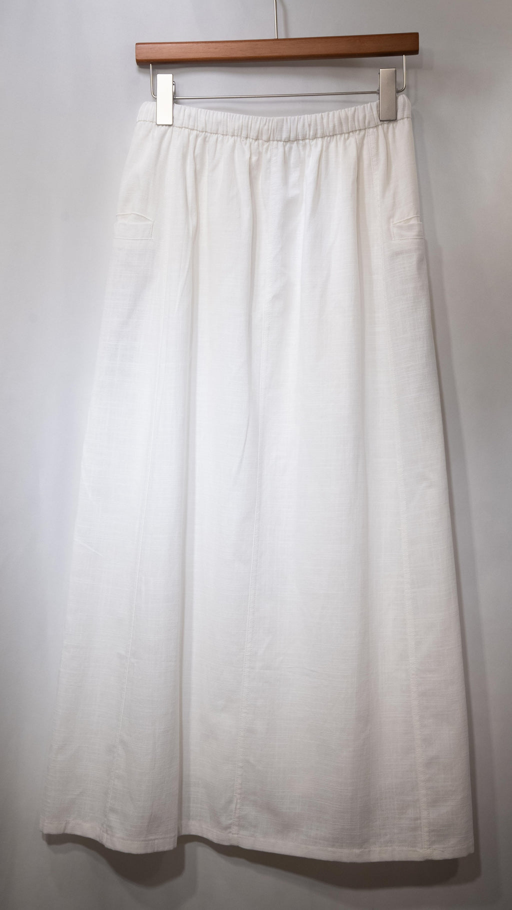 Ramie Column Midi Skirt 苧麻直筒裙