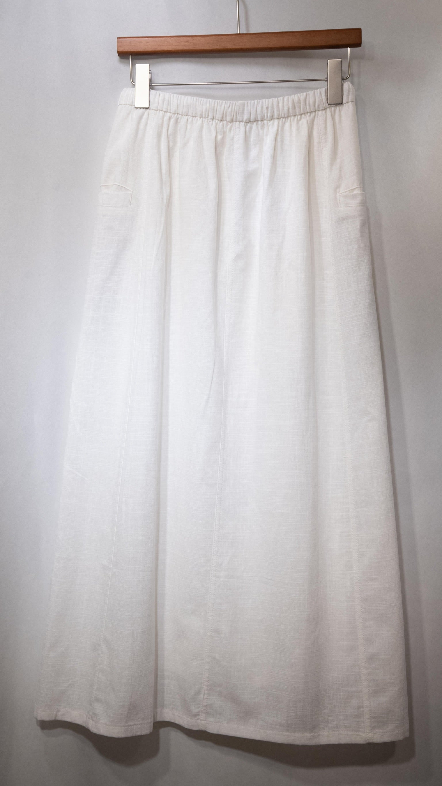 Ramie Column Midi Skirt 苧麻直筒裙