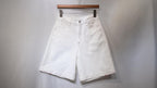 Pristine Contrast-Stitch Denim Shorts 全棉質感滿滿五分牛仔褲