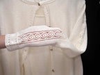 氣質之選～ Crochet-Trim Washi Cotton Twinset 鈎花細節和紙棉紗兩件套