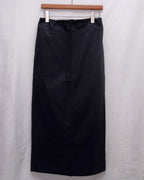 Low Waist Structured Tie-Waist Midi Skirt 抽繩中長裙（背後橡筋腰）