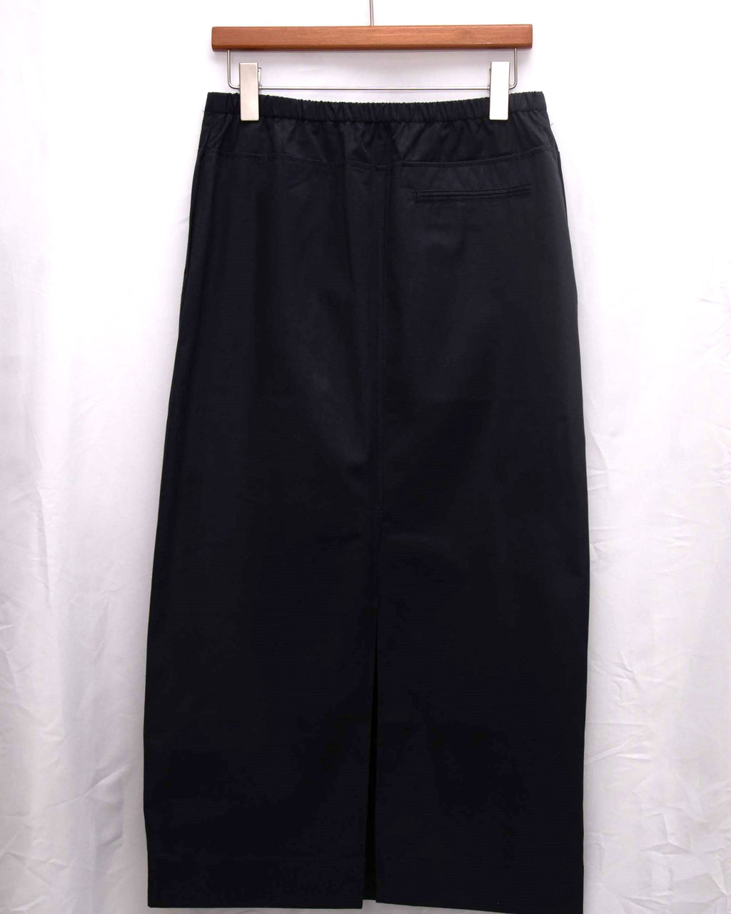 Low Waist Structured Tie-Waist Midi Skirt 抽繩中長裙（背後橡筋腰）