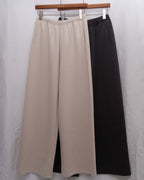 Silky Cupro Straight-Leg Comfy Pant
