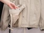 Ultra-Soft Vegan Leather Collared Jacket