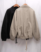 Ultra-Soft Vegan Leather Collared Jacket