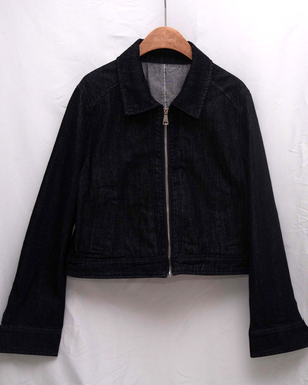 Tailored Workwear Collared Denim Jacket