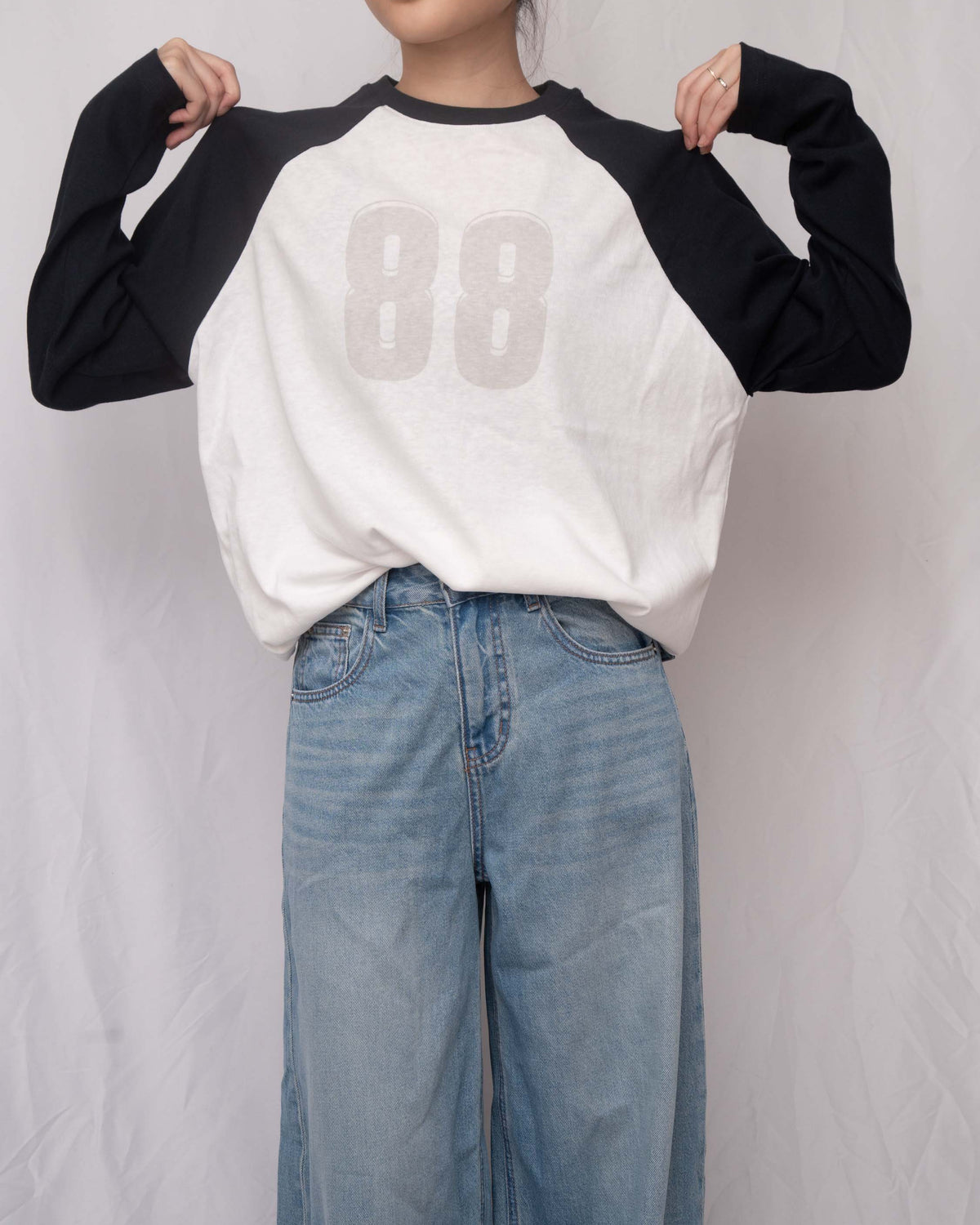 日常百搭～ Premium Heavy Cotton Raglan Top 高級重磅純棉牛角T