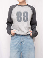 日常百搭～ Premium Heavy Cotton Raglan Top 高級重磅純棉牛角T