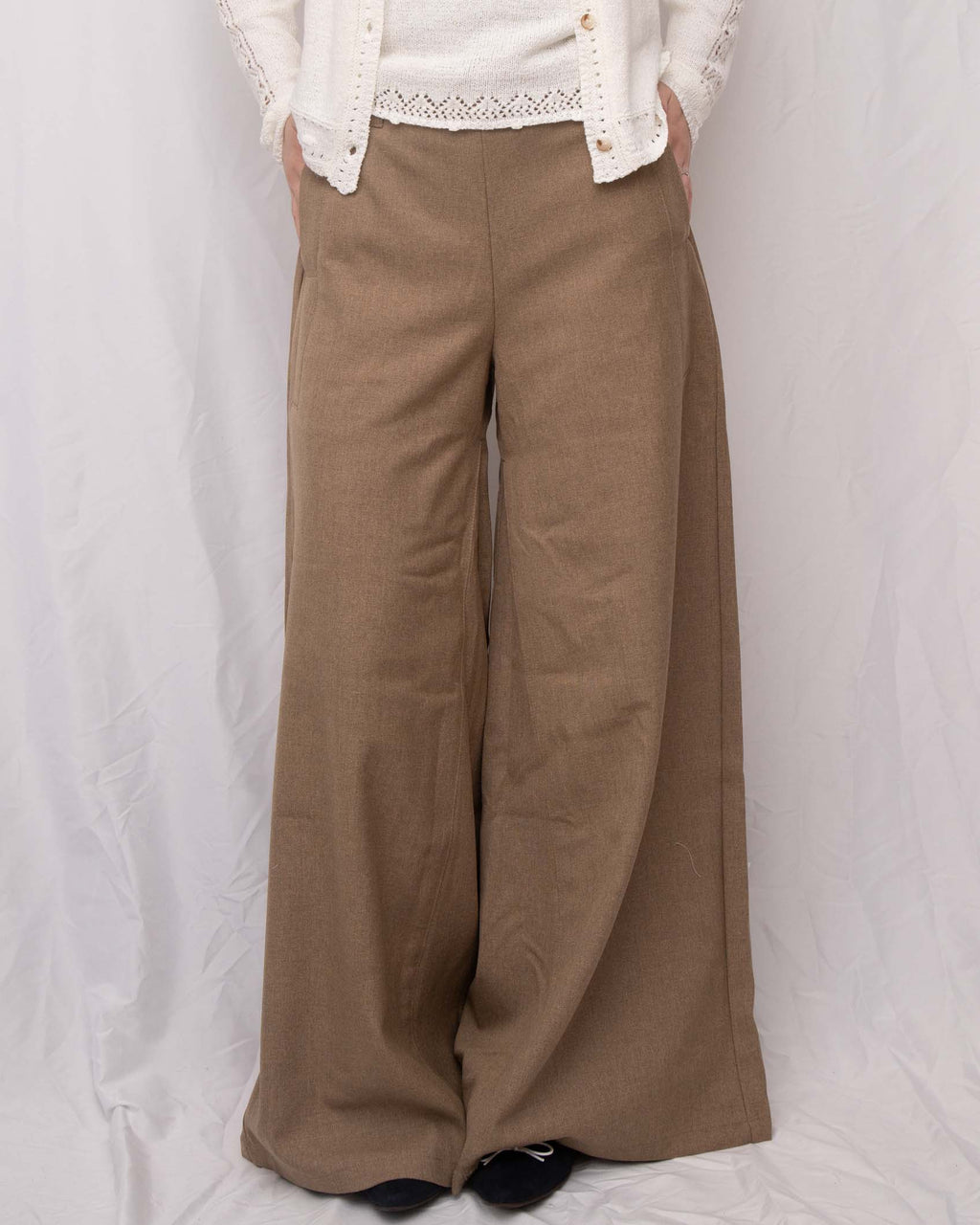 首批預訂價 S-XL系列! Luxe Tailored Wide-Leg Trousers 靚CUT闊腳西褲