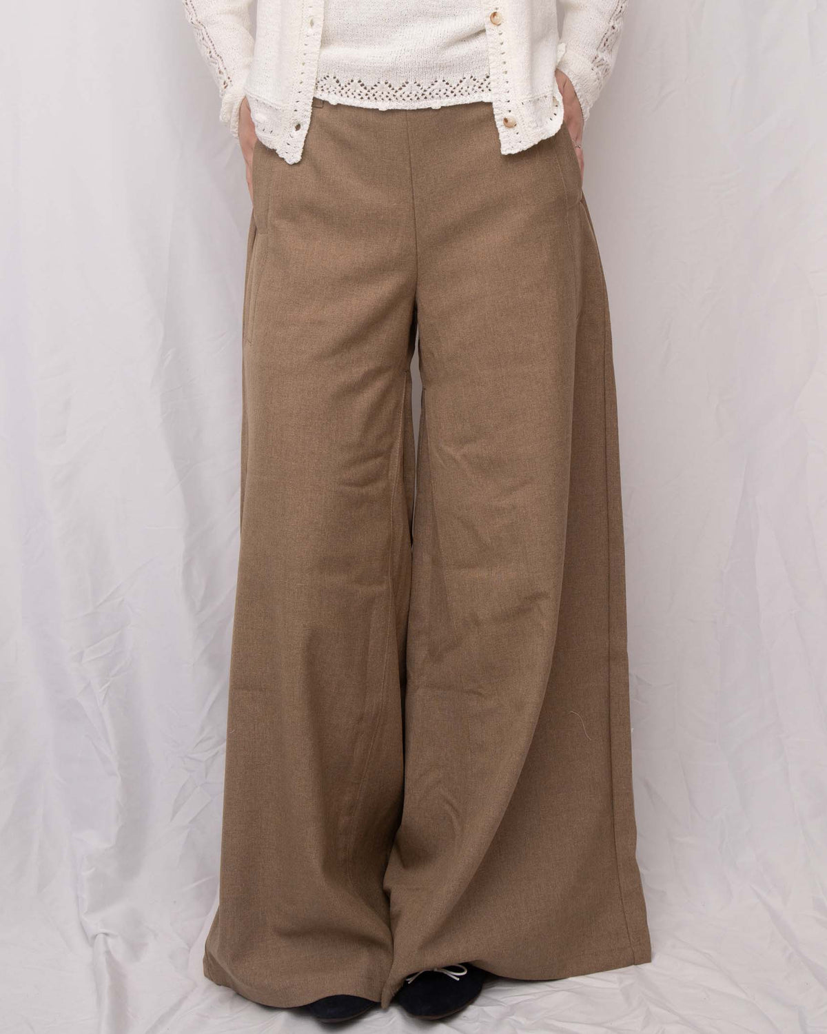 首批預訂價 S-XL系列! Luxe Tailored Wide-Leg Trousers 靚CUT闊腳西褲