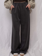 Silky Cupro Straight-Leg Comfy Pant