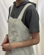 Cotton-Linen Blend Hooded Tee 棉質帽TEE