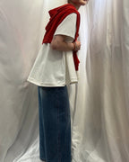 Heavyweight Cotton Trapeze Boxy Tee 重磅傘型棉T