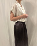 V-Neck Front-Tie Blouse V領棉質恤衫