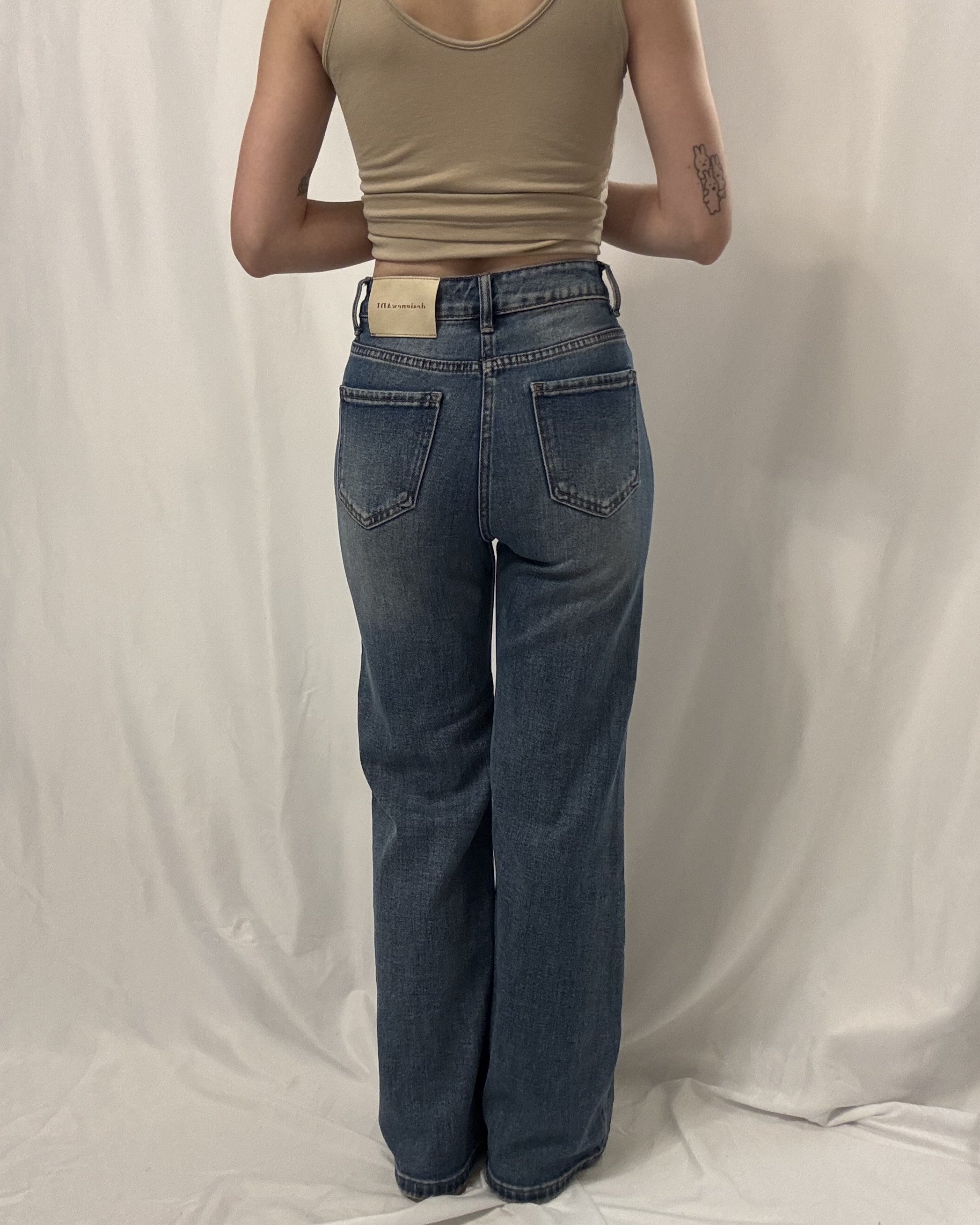長腿神器！Bootcut Jeans 喇叭褲