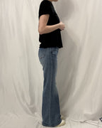 長腿神器！Bootcut Jeans 喇叭褲