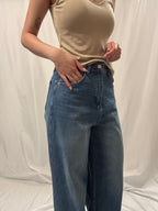 推!! Wide-Leg Jeans 闊直牛仔