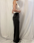 店主自留 Tencel Wide-Leg High Rise Comfy Pants 天絲超彈軟熟長褲