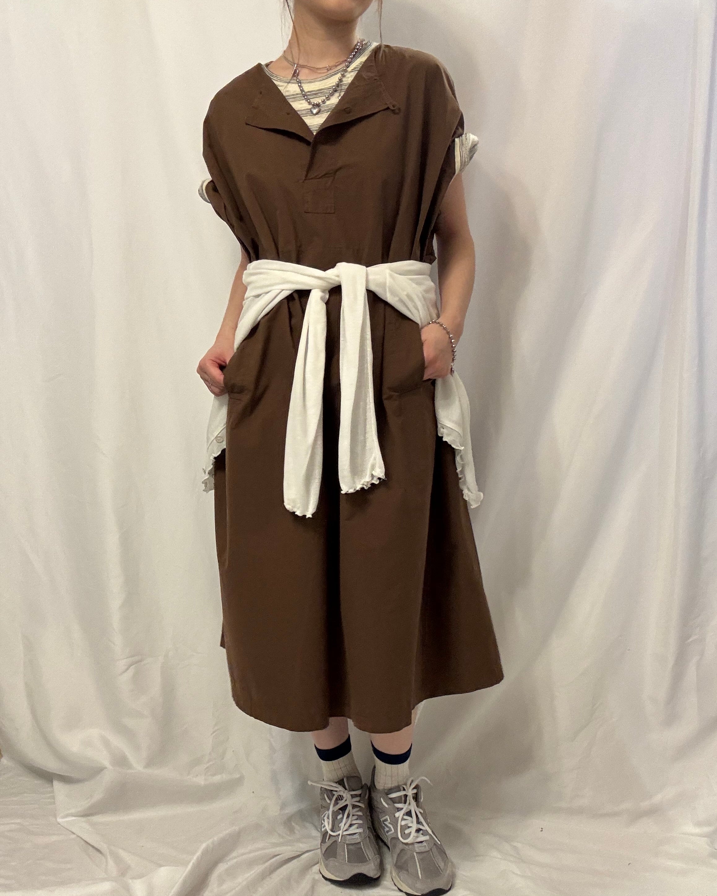 Popling Maxi Dress 輕薄全棉連身裙