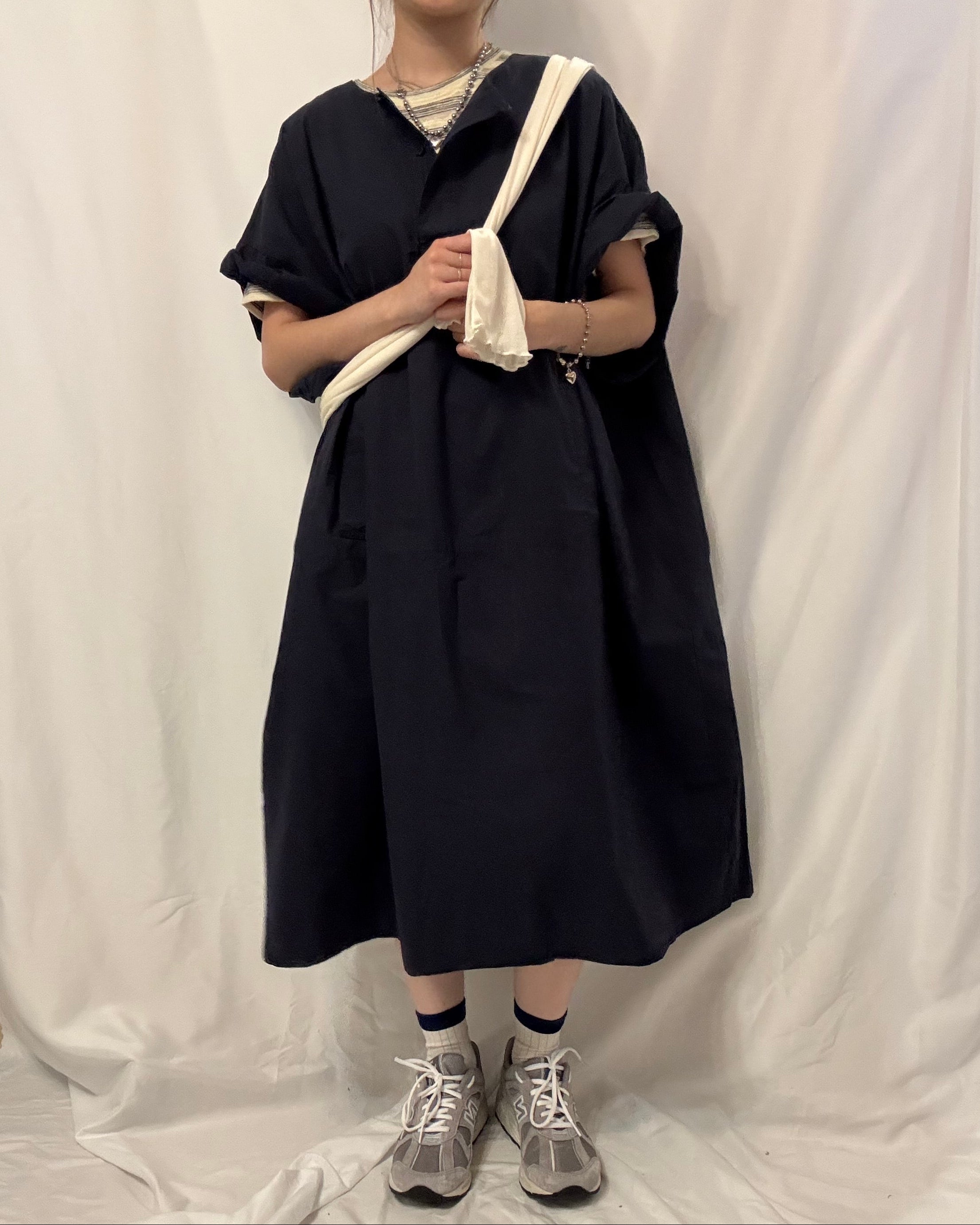 Popling Maxi Dress 輕薄全棉連身裙