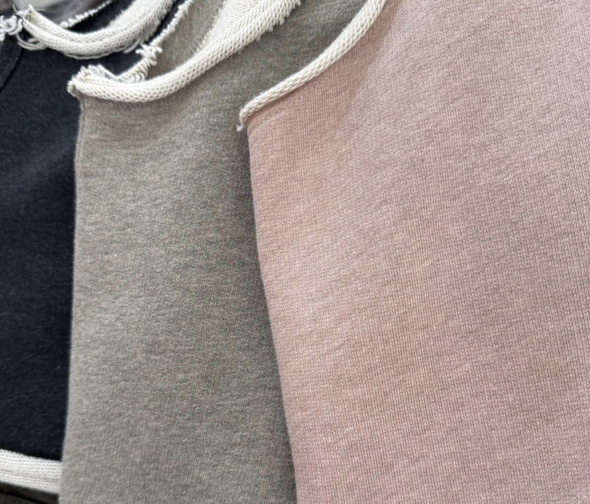 Oversize Piqué Terry Pullover Vest 珠地衛衣背心